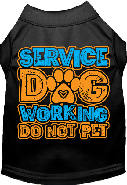 Dog Shirt for Pets "Service Dog"