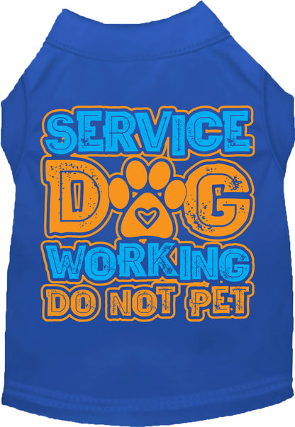 Dog Shirt for Pets "Service Dog"