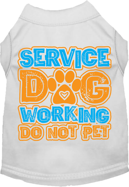 Dog Shirt for Pets "Service Dog"