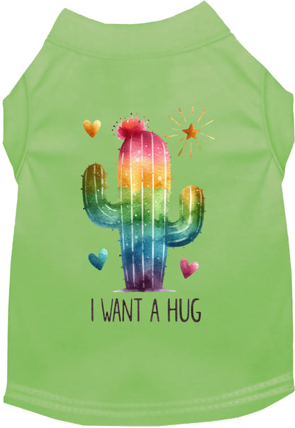 Dog Shirt for Pets "Cactus Want a Hug"