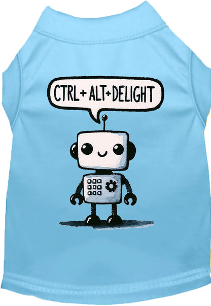 Dog Shirt for Pets "Ctrl+Alt+Delight"