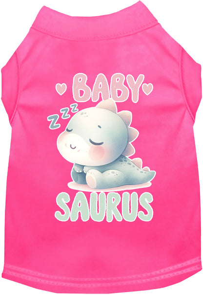 Dog Shirt for Pets "Babysaurus"