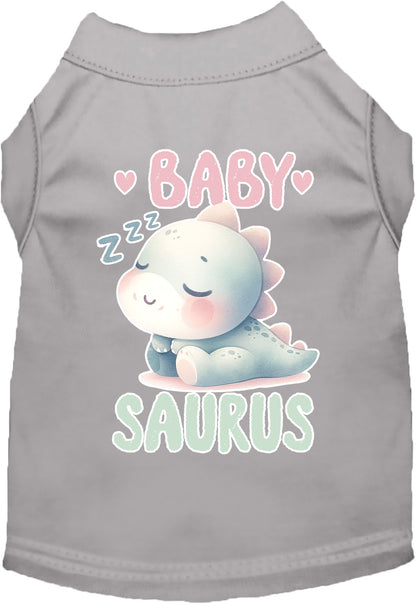 Dog Shirt for Pets "Babysaurus"