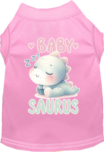 Dog Shirt for Pets "Babysaurus"