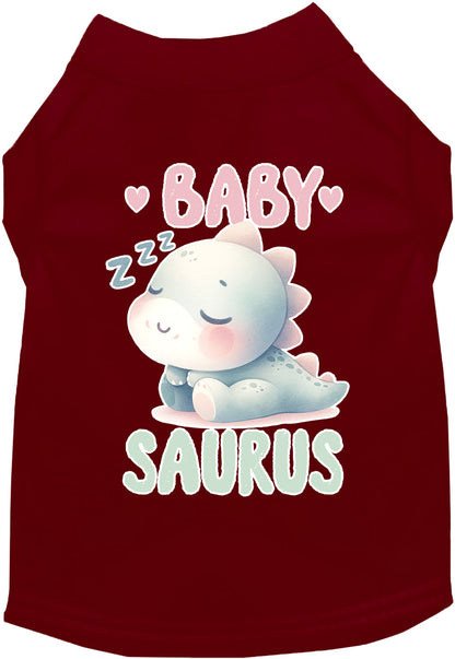 Dog Shirt for Pets "Babysaurus"