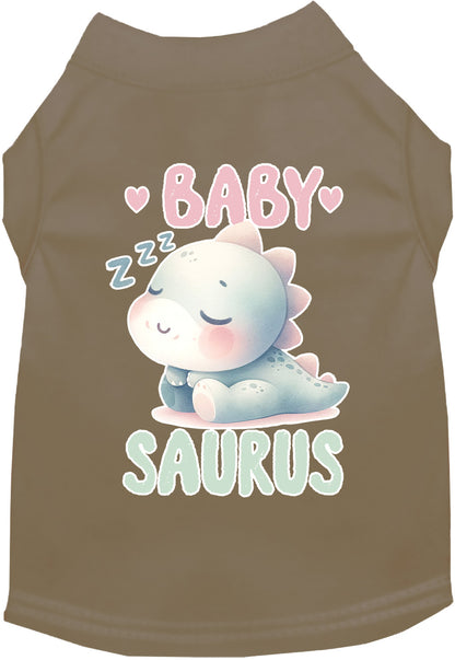 Dog Shirt for Pets "Babysaurus"