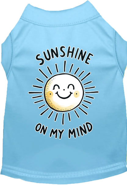 Adorable Cat or Dog Shirt for Pets "Sunshine on My Mind"