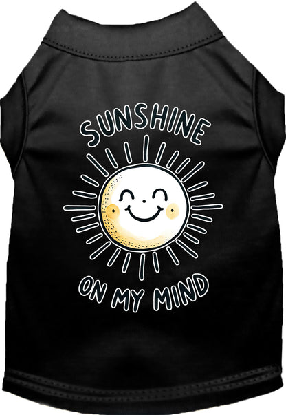 Adorable Cat or Dog Shirt for Pets "Sunshine on My Mind"