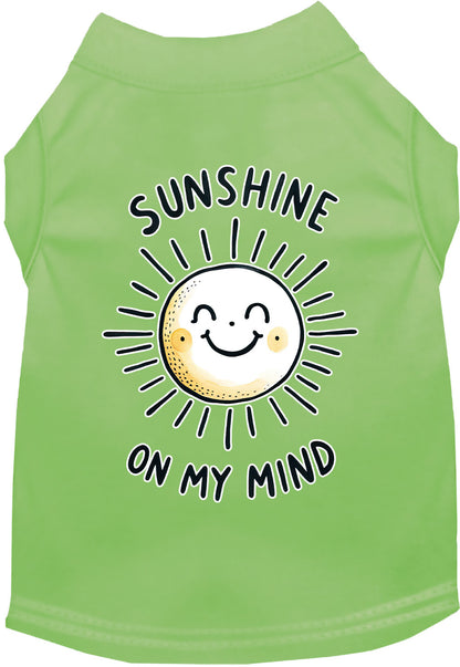 Adorable Cat or Dog Shirt for Pets "Sunshine on My Mind"