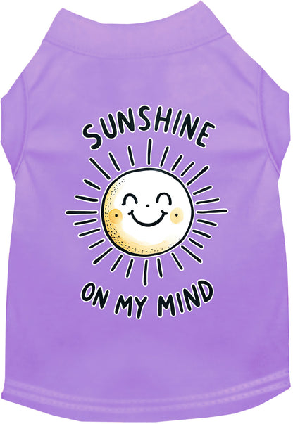 Adorable Cat or Dog Shirt for Pets "Sunshine on My Mind"