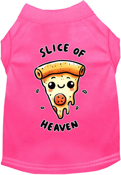 Fun Pizza Cat or Dog Shirt for Pets "Slice of Heaven"