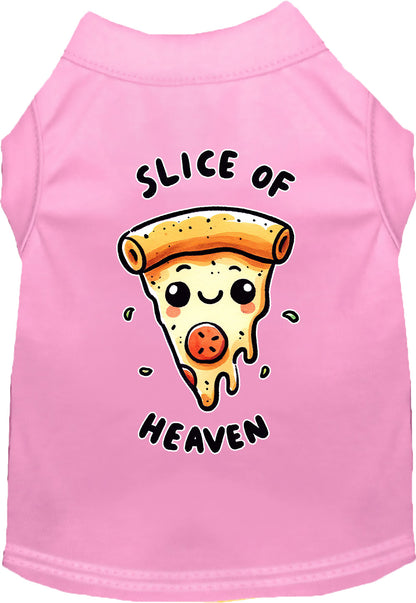 Fun Pizza Cat or Dog Shirt for Pets "Slice of Heaven"