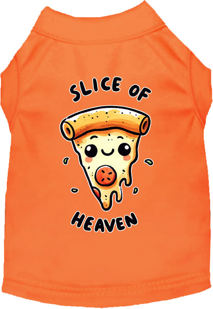 Fun Pizza Cat or Dog Shirt for Pets "Slice of Heaven"