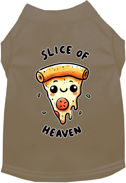 Fun Pizza Cat or Dog Shirt for Pets "Slice of Heaven"