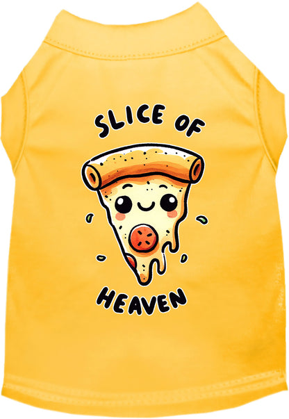 Fun Pizza Cat or Dog Shirt for Pets "Slice of Heaven"