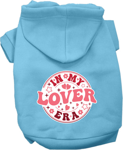 Pet Dog & Cat Screen Printed Hoodie "In My Lover Era"