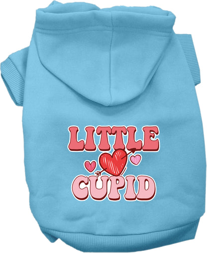 Pet Dog & Cat Screen Printed Hoodie "Little Cupid"