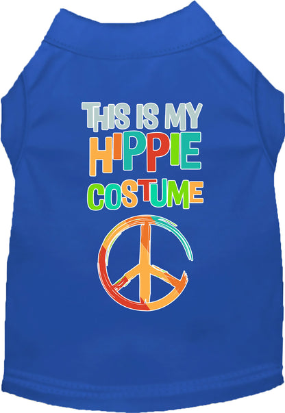 Fun Party and Halloween Cat or Dog Shirt for Pets "Hippie Costume"