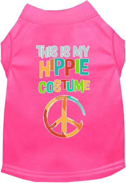 Fun Party and Halloween Cat or Dog Shirt for Pets "Hippie Costume"