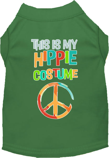 Fun Party and Halloween Cat or Dog Shirt for Pets "Hippie Costume"