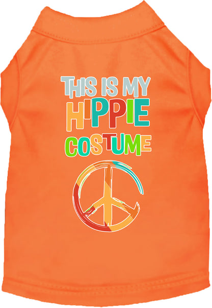 Fun Party and Halloween Cat or Dog Shirt for Pets "Hippie Costume"