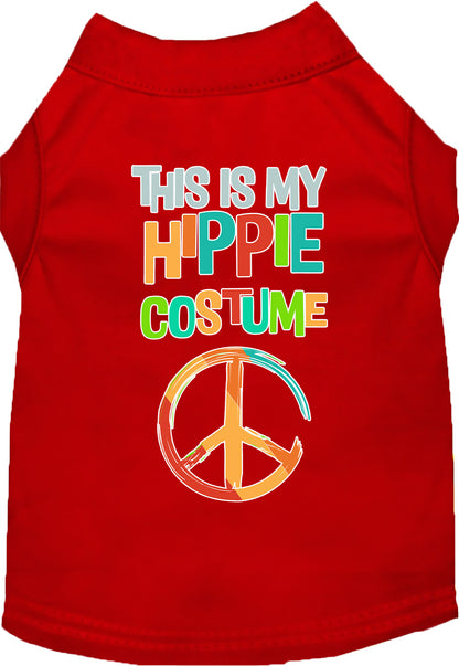 Fun Party and Halloween Cat or Dog Shirt for Pets "Hippie Costume"