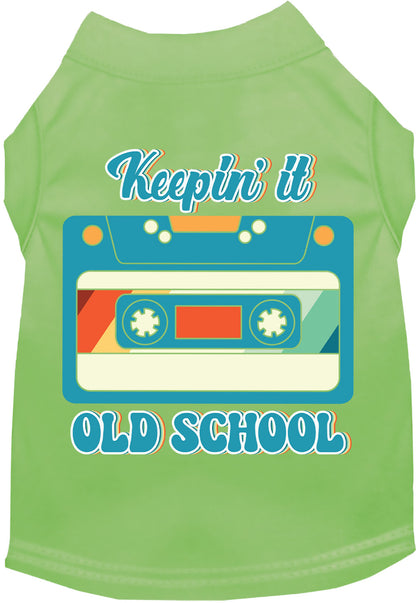 Fun Cat or Dog Shirt for Pets "Keepin it Old School"