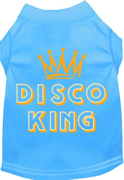 Fun Costume Cat or Dog Shirt for Pets "Disco King"