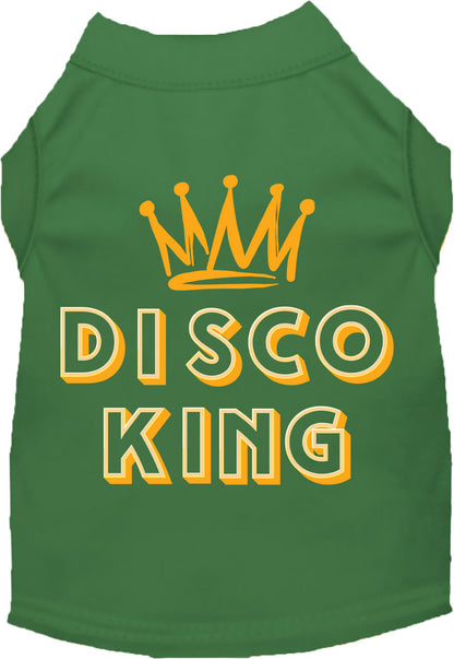 Fun Costume Cat or Dog Shirt for Pets "Disco King"