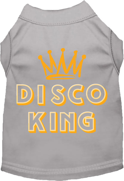 Fun Costume Cat or Dog Shirt for Pets "Disco King"