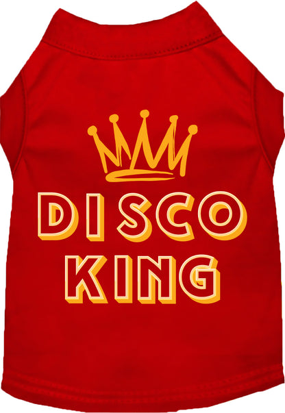 Fun Costume Cat or Dog Shirt for Pets "Disco King"