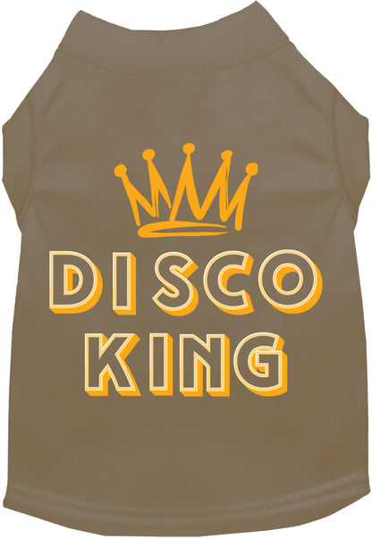 Fun Costume Cat or Dog Shirt for Pets "Disco King"