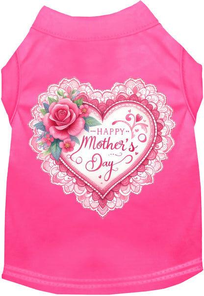 Adorable Cat or Dog Shirt for Pets "Fancy Mothers Day"