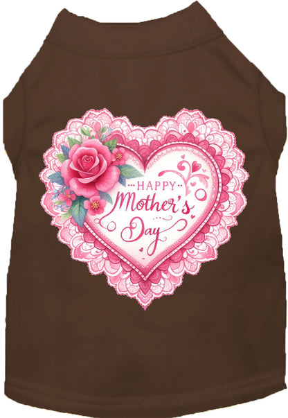 Adorable Cat or Dog Shirt for Pets "Fancy Mothers Day"