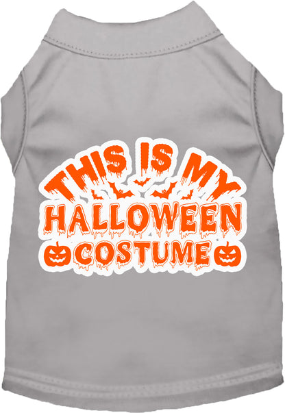 Halloween Cat or Dog Shirt for Pets "This is my Halloween Costume"