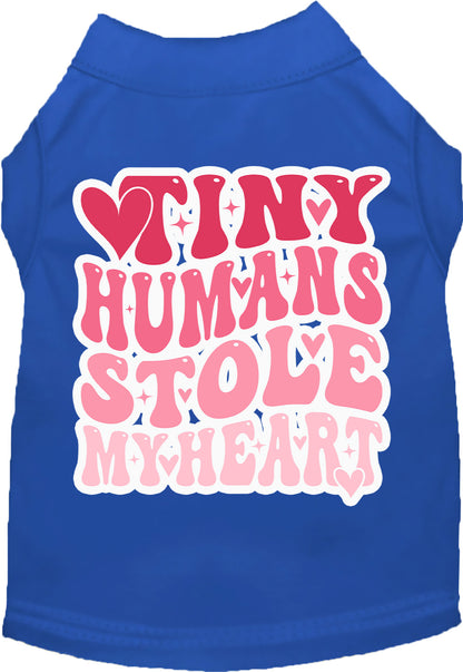 Adorable Cat or Dog Shirt for Pets "Tiny Humans Stole My Heart"