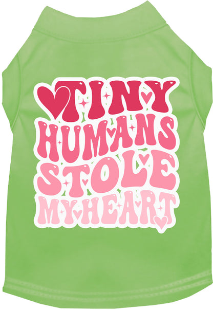 Adorable Cat or Dog Shirt for Pets "Tiny Humans Stole My Heart"