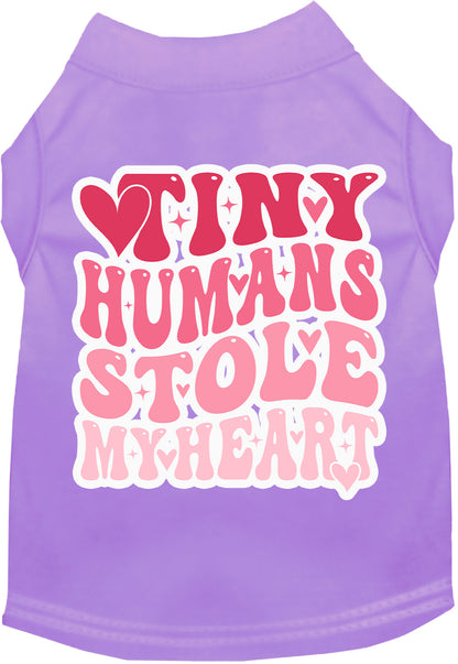 Adorable Cat or Dog Shirt for Pets "Tiny Humans Stole My Heart"