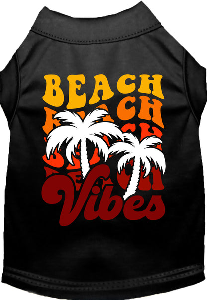 Adorable Cat or Dog Shirt for Pets "Beach Vibes"