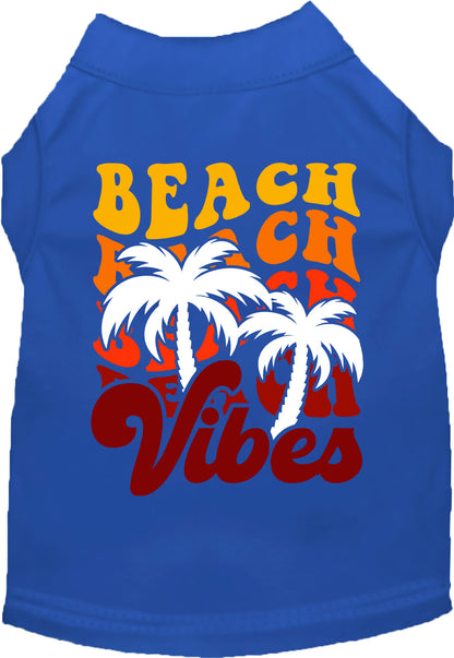 Adorable Cat or Dog Shirt for Pets "Beach Vibes"