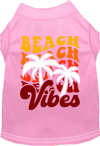 Adorable Cat or Dog Shirt for Pets "Beach Vibes"