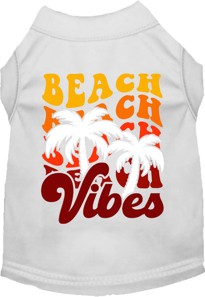 Adorable Cat or Dog Shirt for Pets "Beach Vibes"