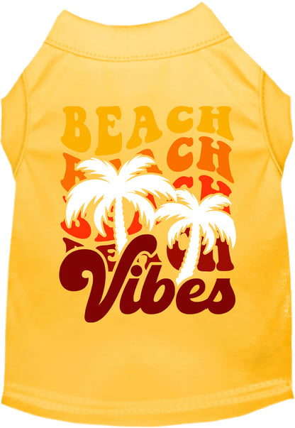 Adorable Cat or Dog Shirt for Pets "Beach Vibes"