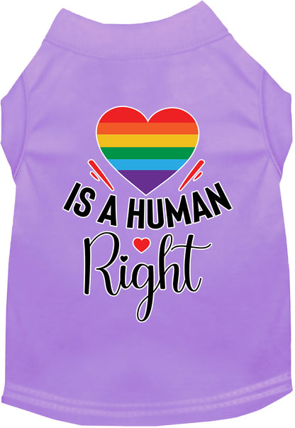 Pride Cat or Dog Shirt for Pets "Love is a Human Right"