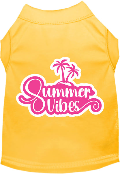 Cat or Dog Shirt for Pets "Hot Pink Summer Vibes"