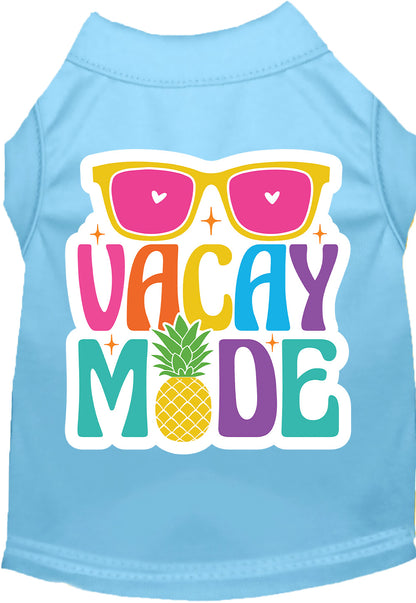 Cat or Dog Shirt for Pets "Vacay Mode"