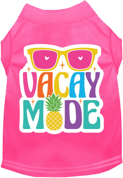 Cat or Dog Shirt for Pets "Vacay Mode"