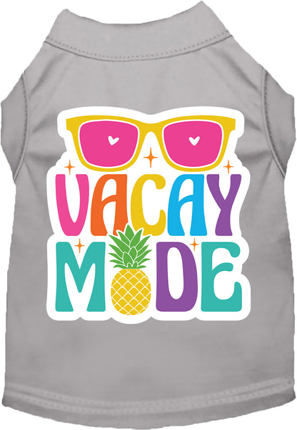 Cat or Dog Shirt for Pets "Vacay Mode"