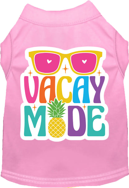 Cat or Dog Shirt for Pets "Vacay Mode"