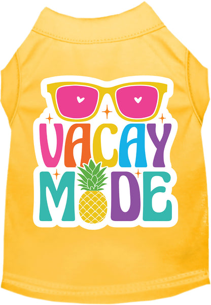 Cat or Dog Shirt for Pets "Vacay Mode"